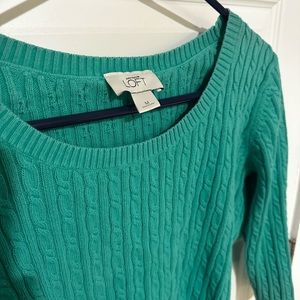 Loft sweater 3/4 length sleeve
